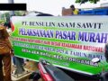 PT Bensuli Asam Sawit Sediakan 300 Liter Minyak Goreng, Noman Siagian Apresiasi