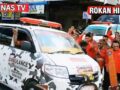 Bupati Rohil Lepas Rombongan Bantuan Kemanusiaan DPC PBB Rohil ke Tapanuli