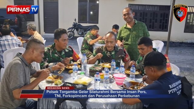 Polsek Torgamba Gelar Silaturahmi Bersama Insan Pers, TNI, Forkopimcam dan Perusahaan Perkebunan
