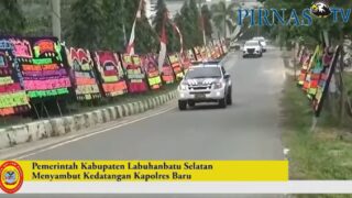 Pemerintah Kabupaten Labuhanbatu Selatan Menyambut Kapolres Baru